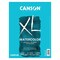 Canson XL Series Watercolor Textured Paper Pad for Paint, Pencil, Ink, Charcoal, Pastel, and Acrylic, Fold Over, 140 Pound, 30 Sheets